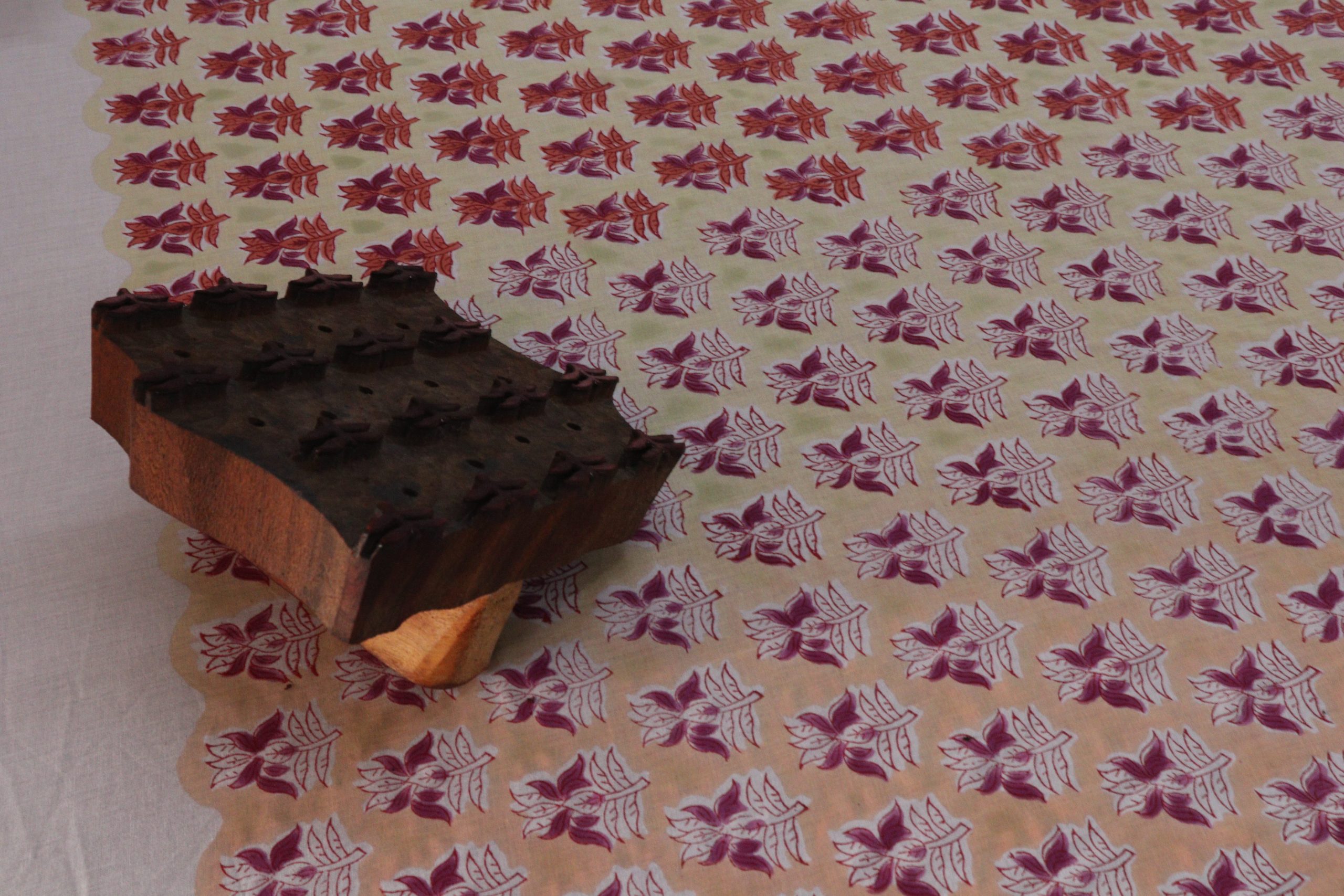 Kalaaai Block printing slow production process with artisans at grass roots for sustainable development