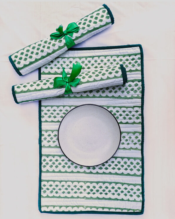 Kalaaai Organic cotton place mats set of 4