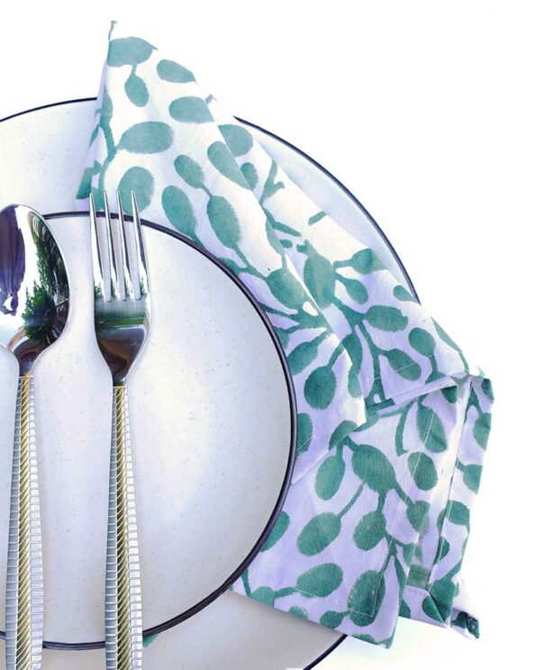 Kalaaai dinning napkins in organic cotton