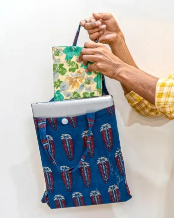 Hand Block Print Tote Bag