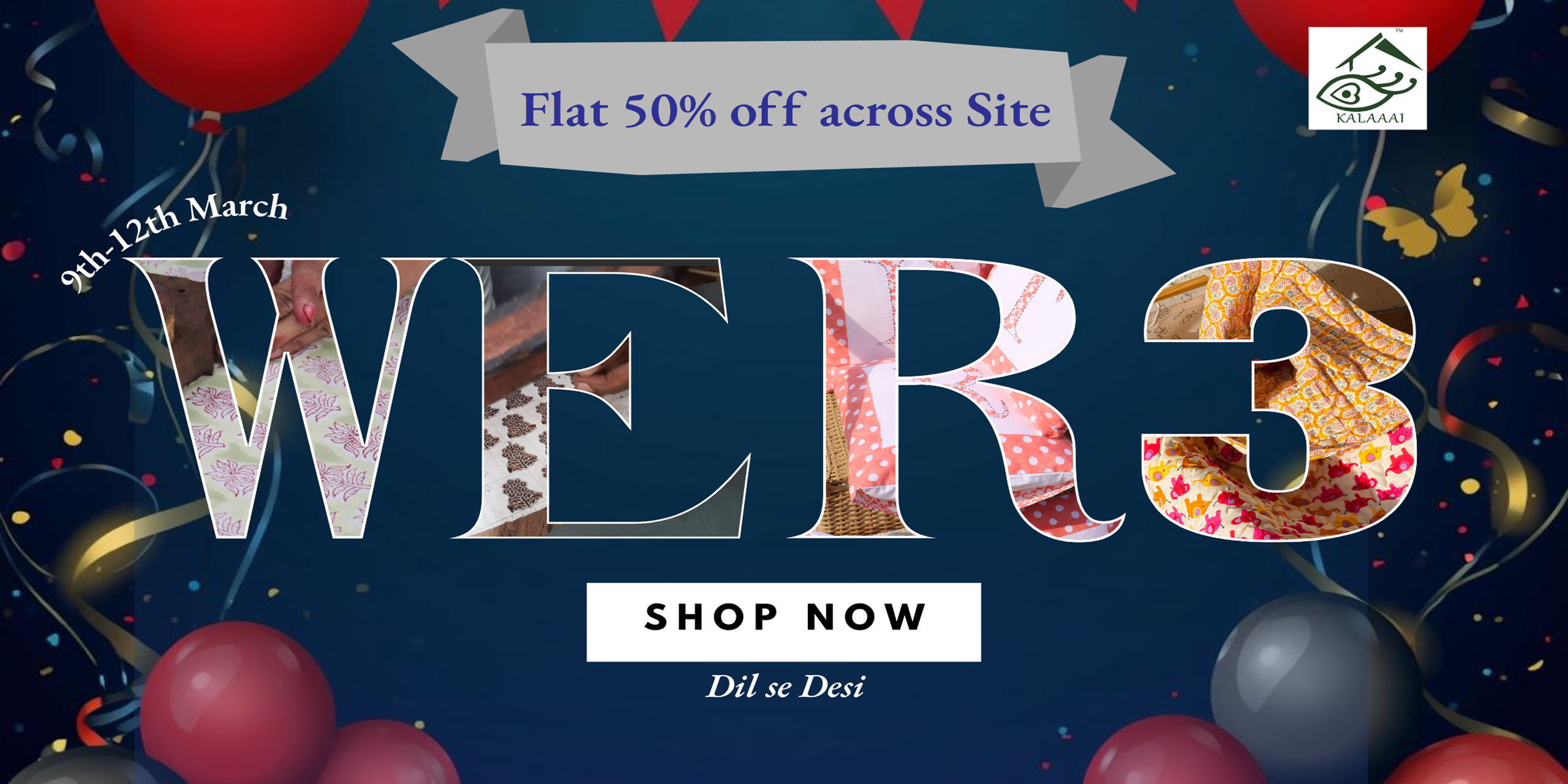 Bold Sale Brand Website Homepage Banner